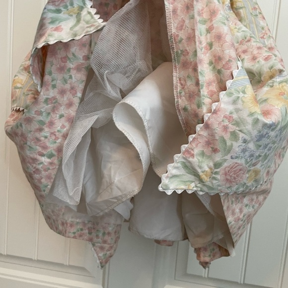 Vintage Daisy Kingdom girls dress with attached bag toddler size 4 - Picture 7 of 10